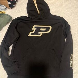 Colosseum Black Sweater with Bold Gold Logo